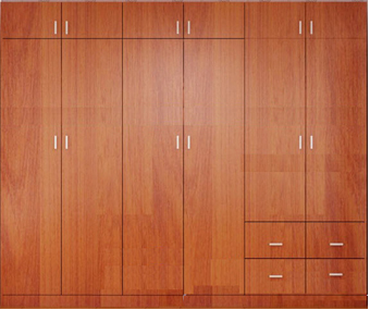 TỦ quần áo GỖ MDF MẦU LÁT RỘNG 240CM